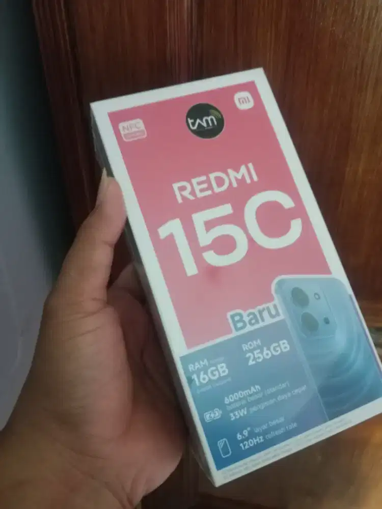 Baru fres redmi 15c 8+8/256