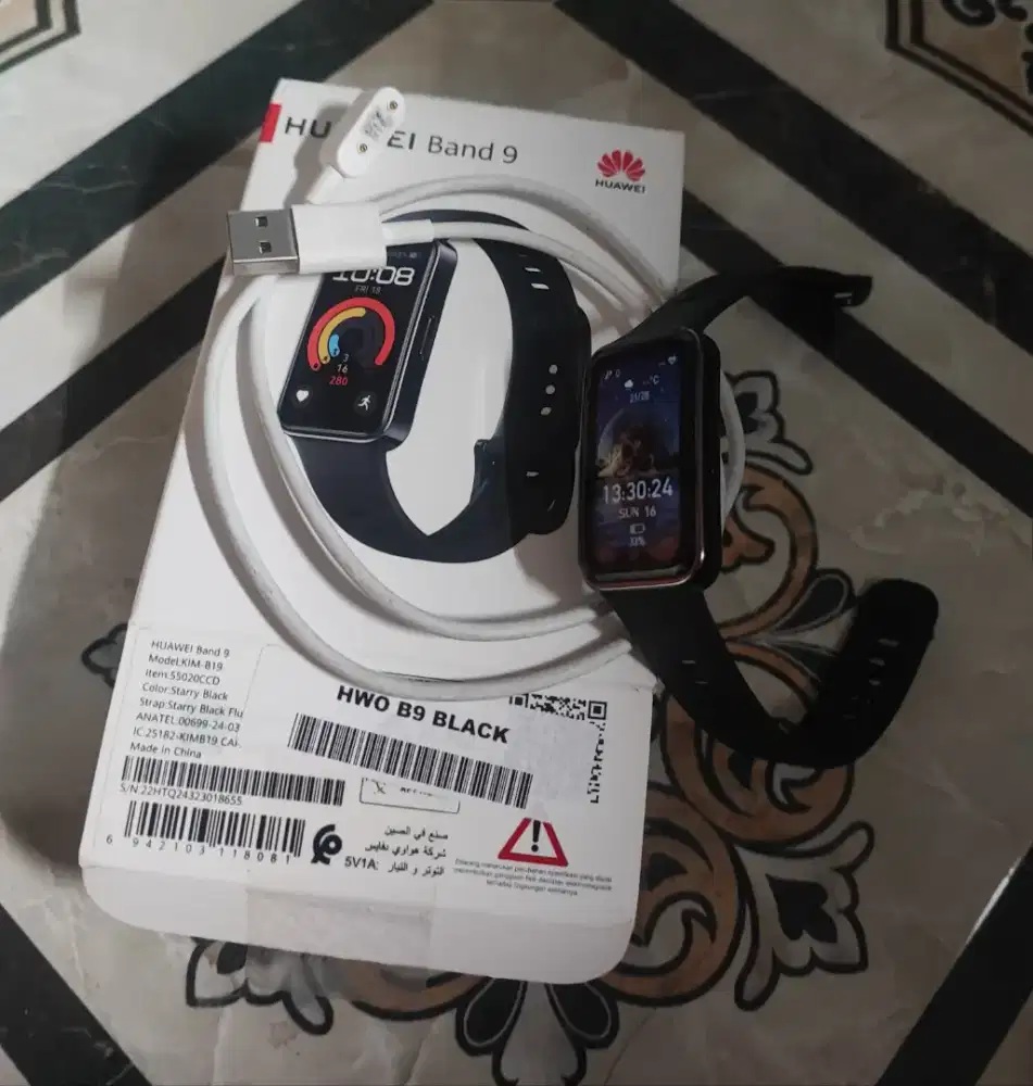 Huawei Band 9 Fullset Mulus Batre Awet