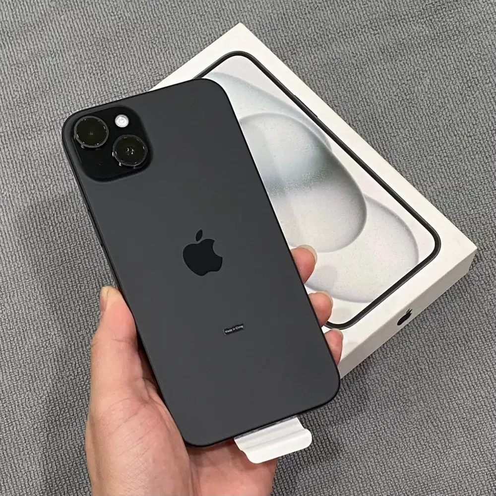 iPhone 15 Plus 128GB Black Resmi iBox like new
