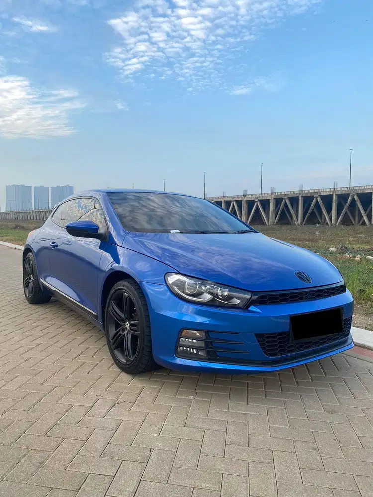 Jual VW Scirocco 2016 / 2017 Biru AT Matic Triptronic DSG Volkswagen