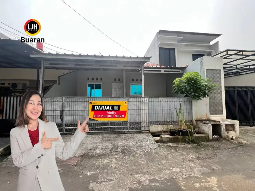Rumah 1 Lantai Minimalis Komplek PTB Duren Sawit Jakarta Timur