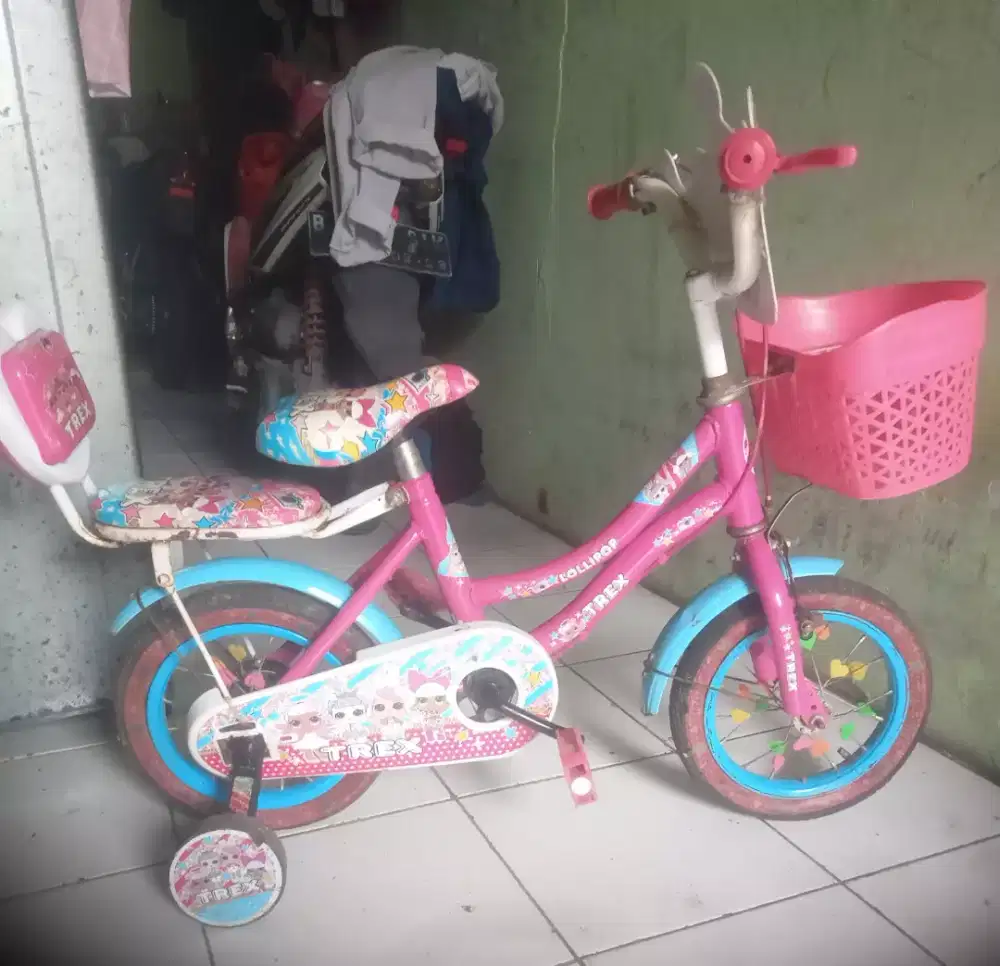 Sepeda anak t-rex UK 12