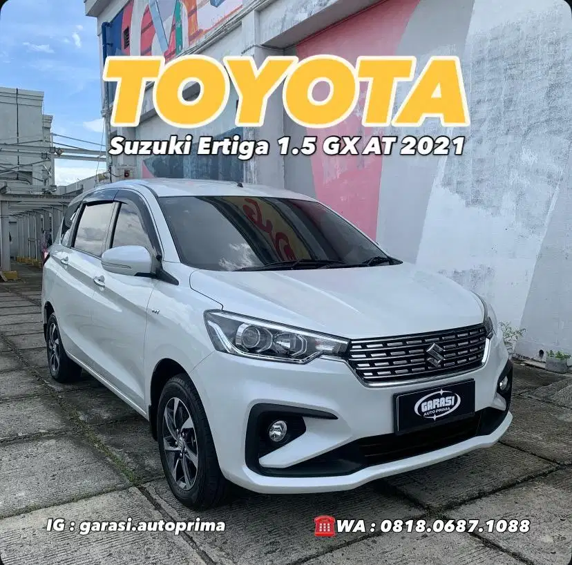 Suzuki Ertiga GX AT 2021 Antik Low KM