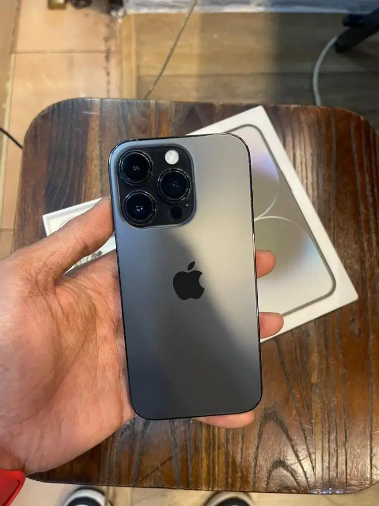 Iphone 14 pro 128GB Black Resmi