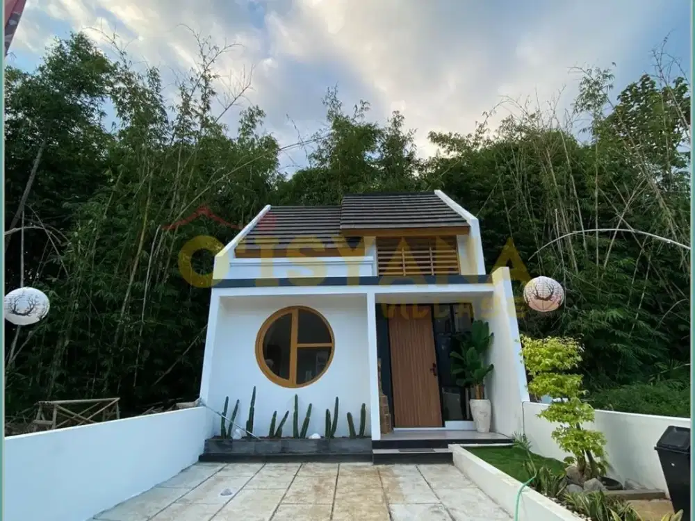 Rumah Murah di Jogja Dekat Brimob Sentolo Nuansa Jepang Dalam Cluster