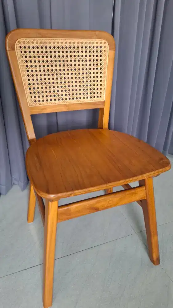 Jual 1 kursi kayu jati