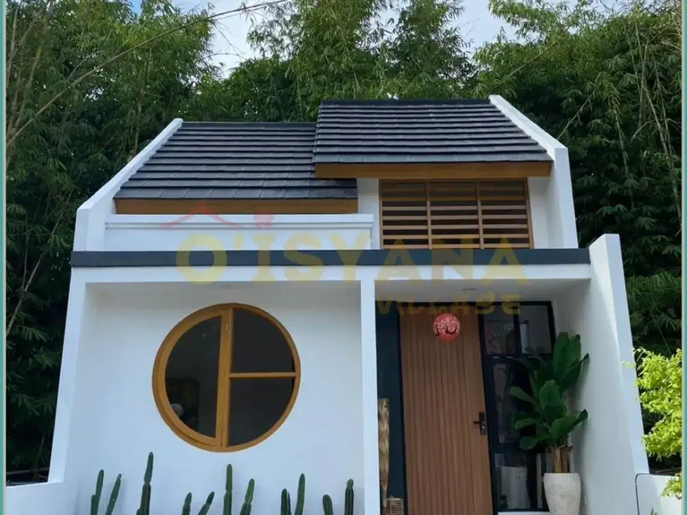 Rumah Murah Jogja Ada Pos Security Nuansa Jepang Area Exit Tol Sentolo