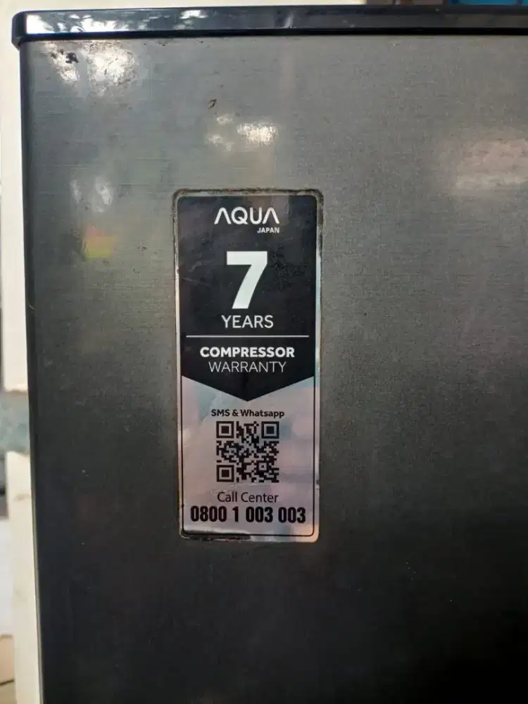 kULKAS 1 pintu AQUA mulus