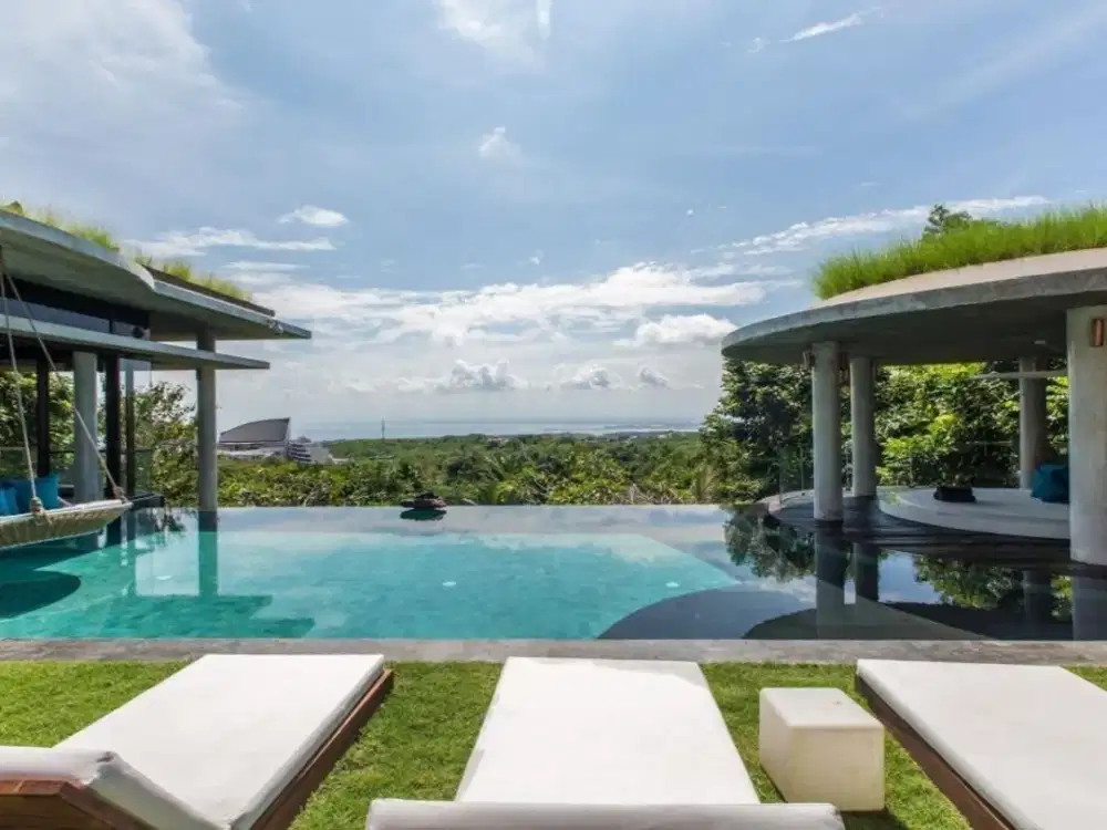 FOR SALE HILL TOP LUXURY VILLA VIEW OCEAN BUKIT PECATU