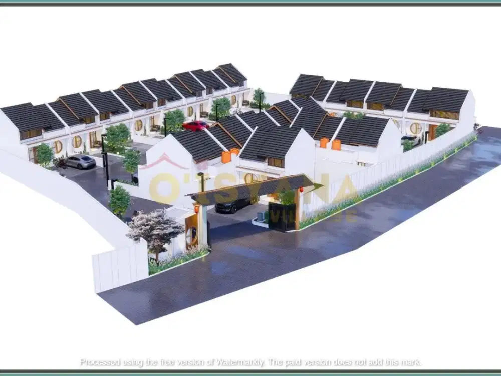 Rumah di Jogja Barat 20 Menit ke Kota Ala Jepang Ada Taman Bermain