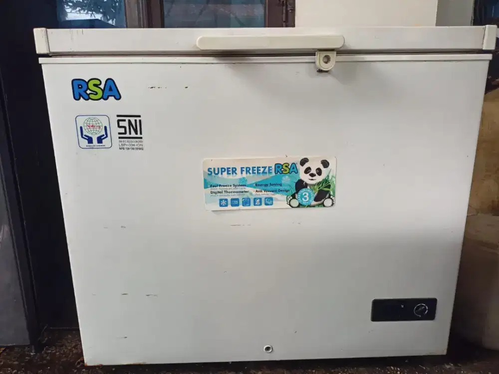 FREEZER RSA besar muat banyak