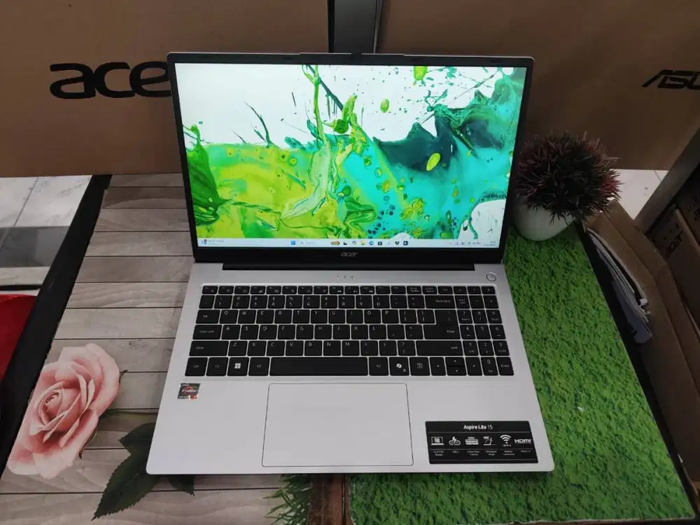 LAPTOP ACER ASPIRE LITE 15 AL15-41P AMD RYZEN 7 5700U RAM 8/512