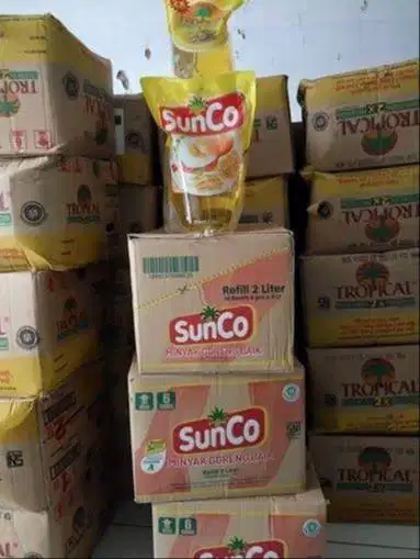 Distributor minyak goreng sunco 1/2 liter dll