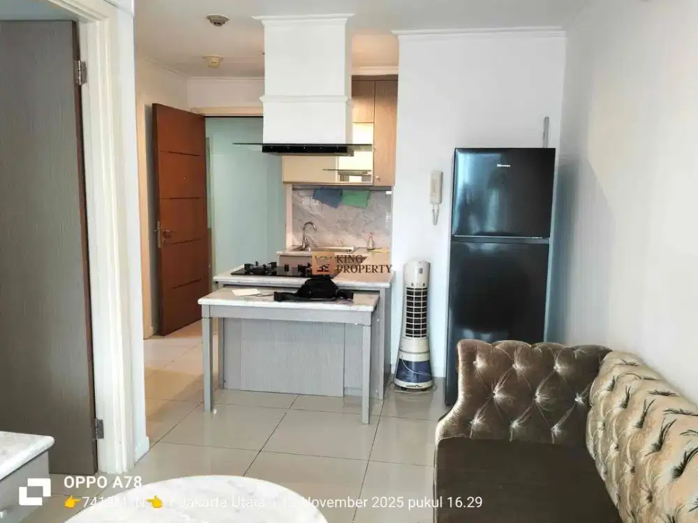 Buruan Booking! Stock Langka 1BR 42m² Furnished View Kota Jakarta Condominium Green Bay Pluit Greenbay