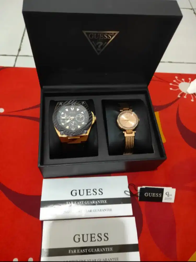 Jam tangan pria dan wanita guess