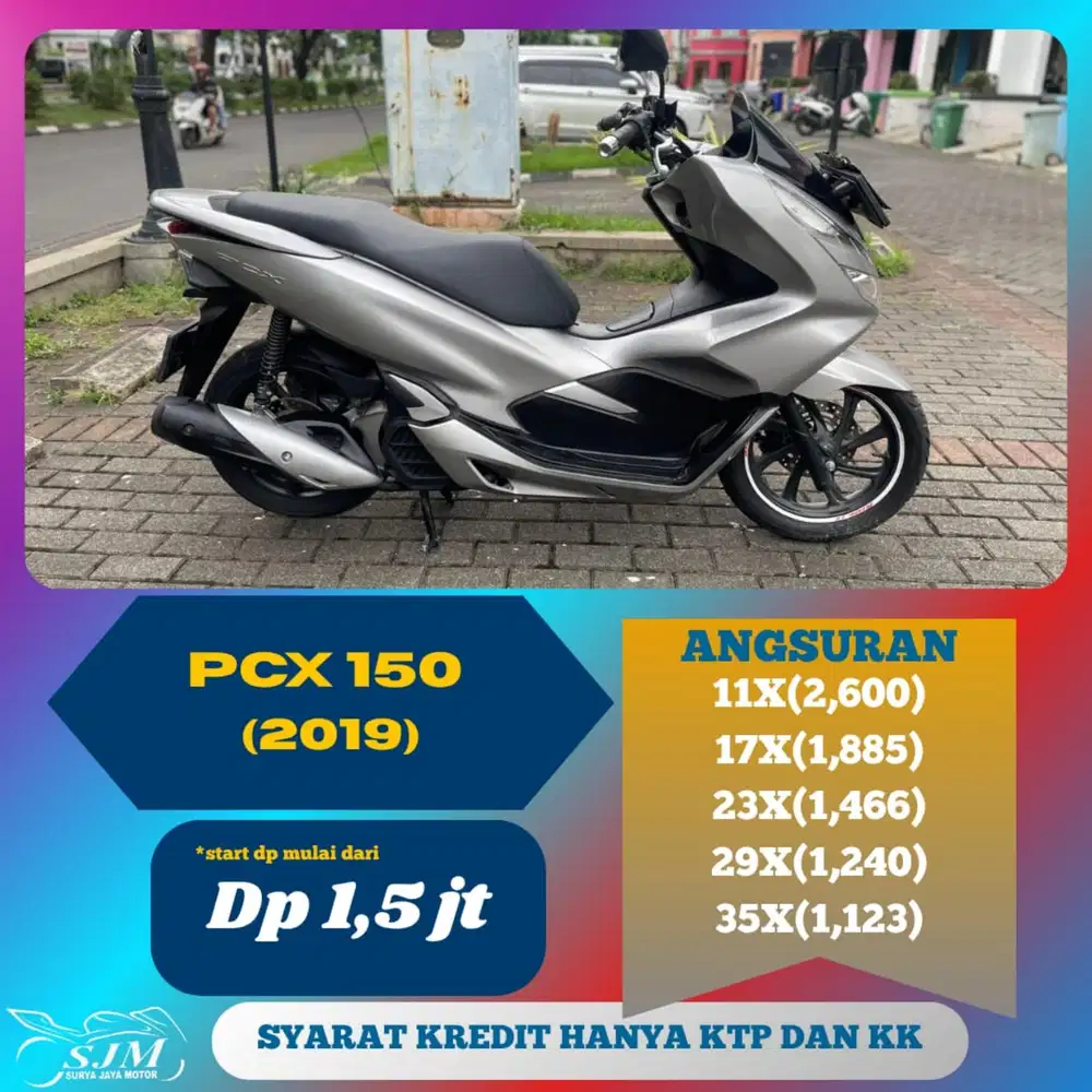 HONDA PCX 150 CBS 2019 MESIN HALUS