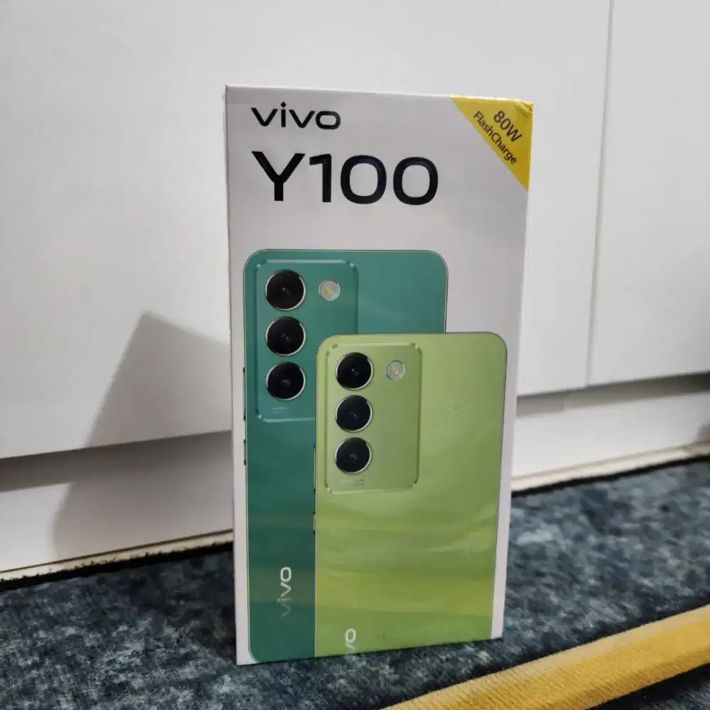 Vivo Y100 4G 8/128GB Hijau Lime NEW