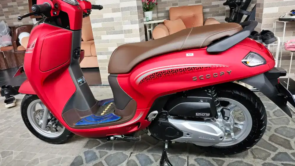 Scoopy 2025 merah, Like New