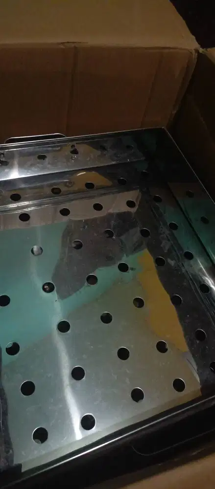 Klakat kukusan masih sekitar 2 minggu 30x40 cm sttainless,