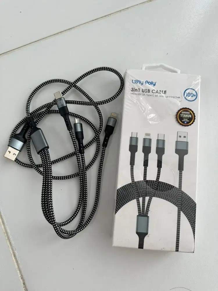 CABLE 3 in 1 USE 100 W