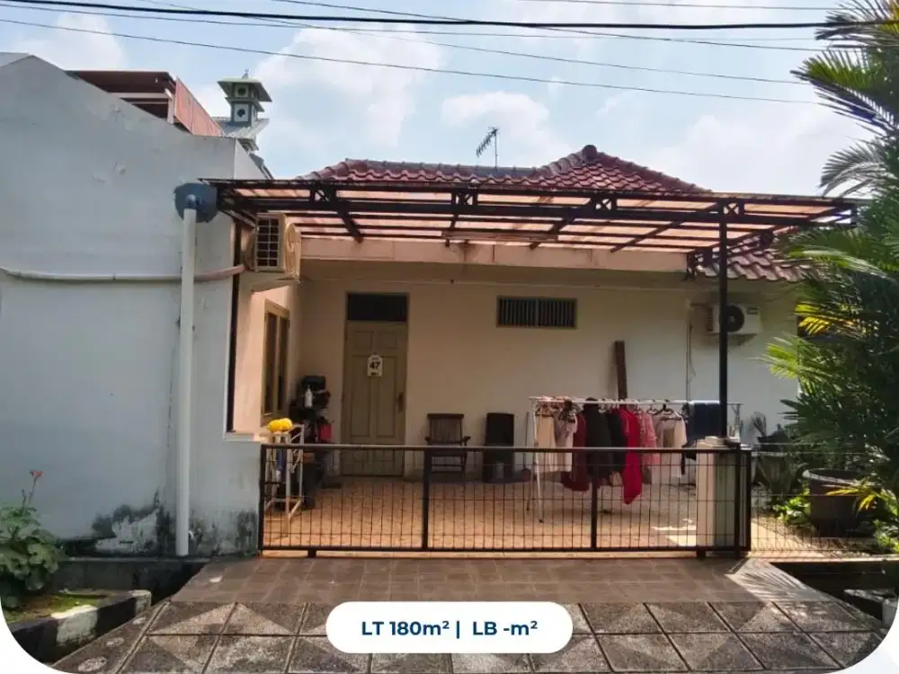 Dijual Rumah Lelang, Perum Pondok Cipta, Bintara, Bekasi Barat, Bekasi, Jawa Barat