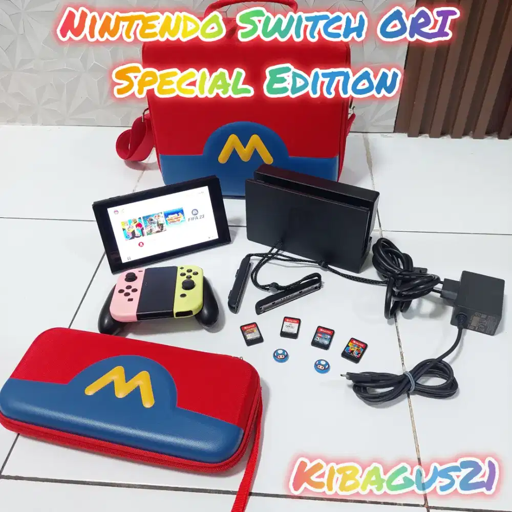 Switch Nintendo Limited Edition Super Mario