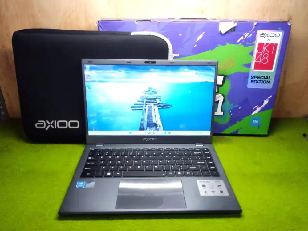 JUAL LAPTOP AXIOO Mybook Hype 1 Celeron N4020/8gb/ssd 128gb/14inci