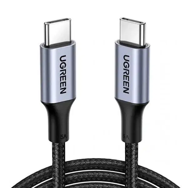 UGREEN Data Cable Type-C to Type-C 5A PD 100W 1m - 70427