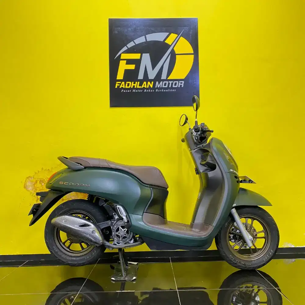 Honda Scoopy Prestige 2023 hijau joss istimewa
