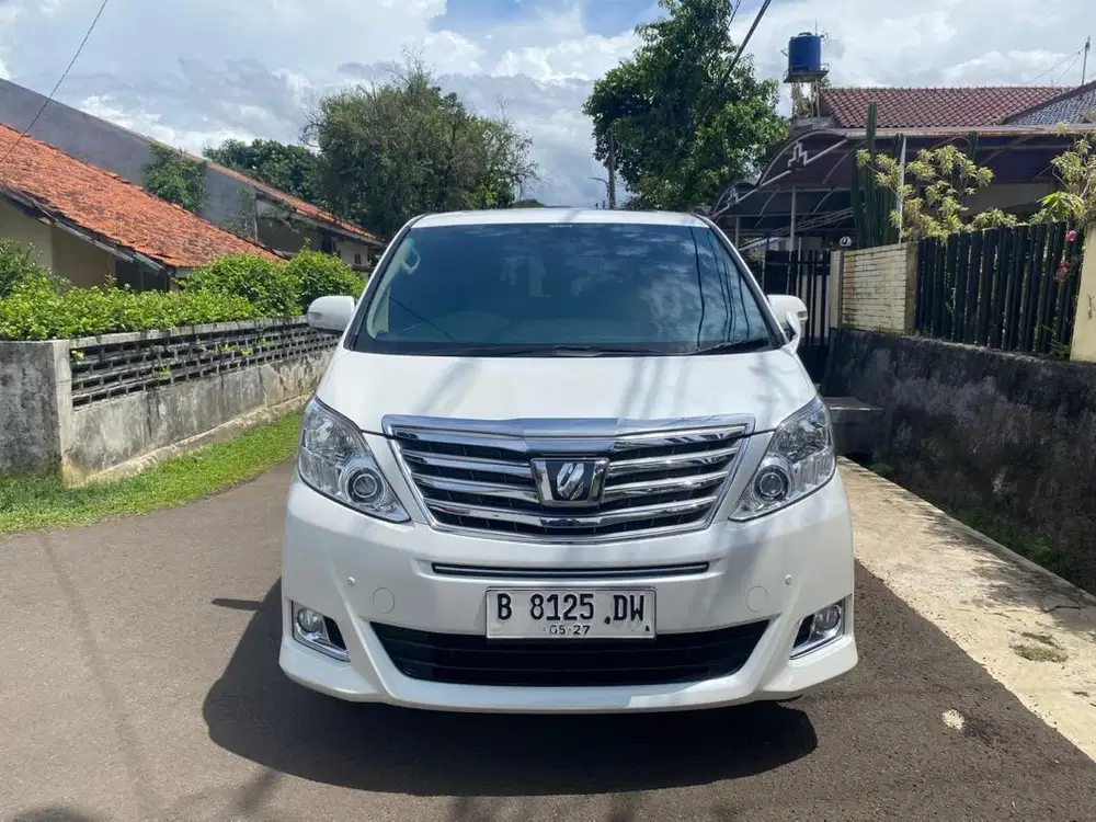 Toyota Alphard 3.5 Q V6 2011 Putih