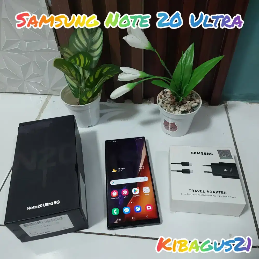 Samsung Galaxy Note 20 Ultra Fullset ORI SEIN