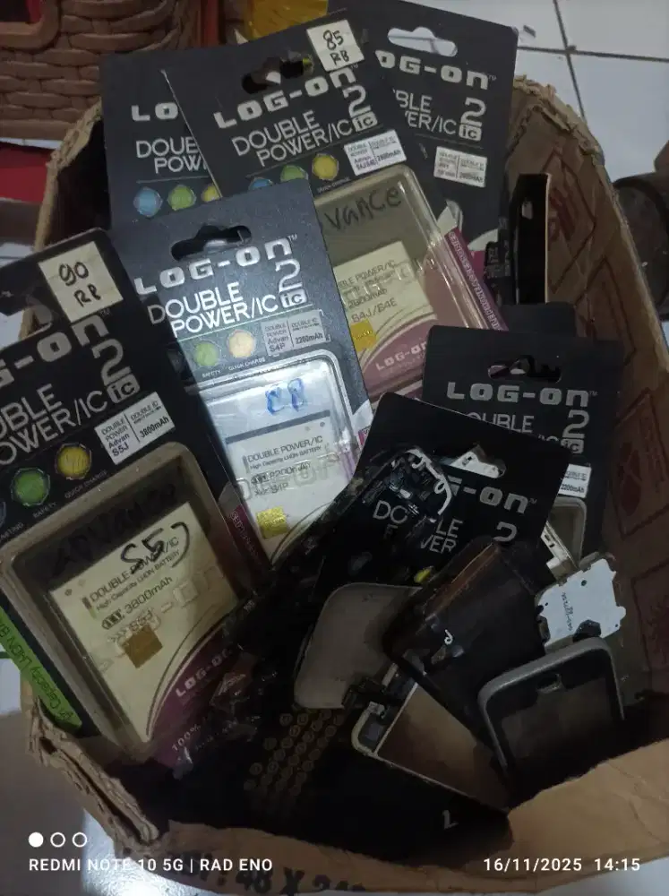 Batre double power tipe lama campuran