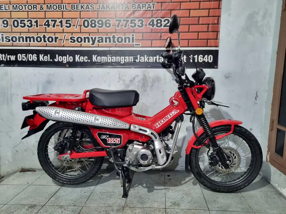 HONDA CT125 CT 125 ABS FI LED TAHUN 2022 ISTIMEWA WARNA MERAH