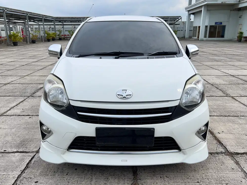 [LOW KM] TOYOTA AGYA TRD AT 2016 PUTIH ISTIMEWA TT 2015 G MATIC
