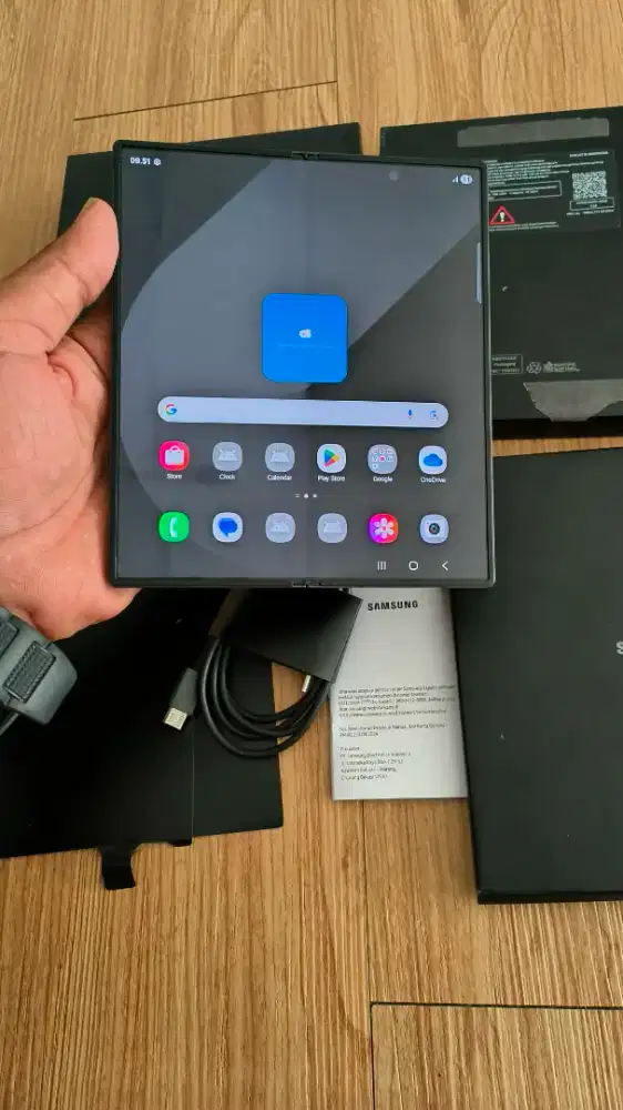 Samsung Z-Fold 6 12/1TB crafted black Fullset sein bisa tt hp