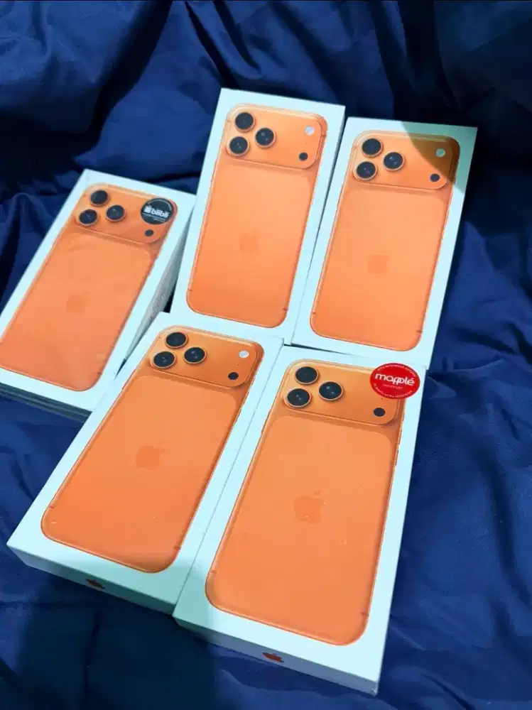 iPhone 17 Pro Max Orange Segel BNIB 256 GB garansi resmi