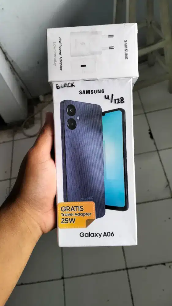 Samsung a06 (4/128) new spesial promo