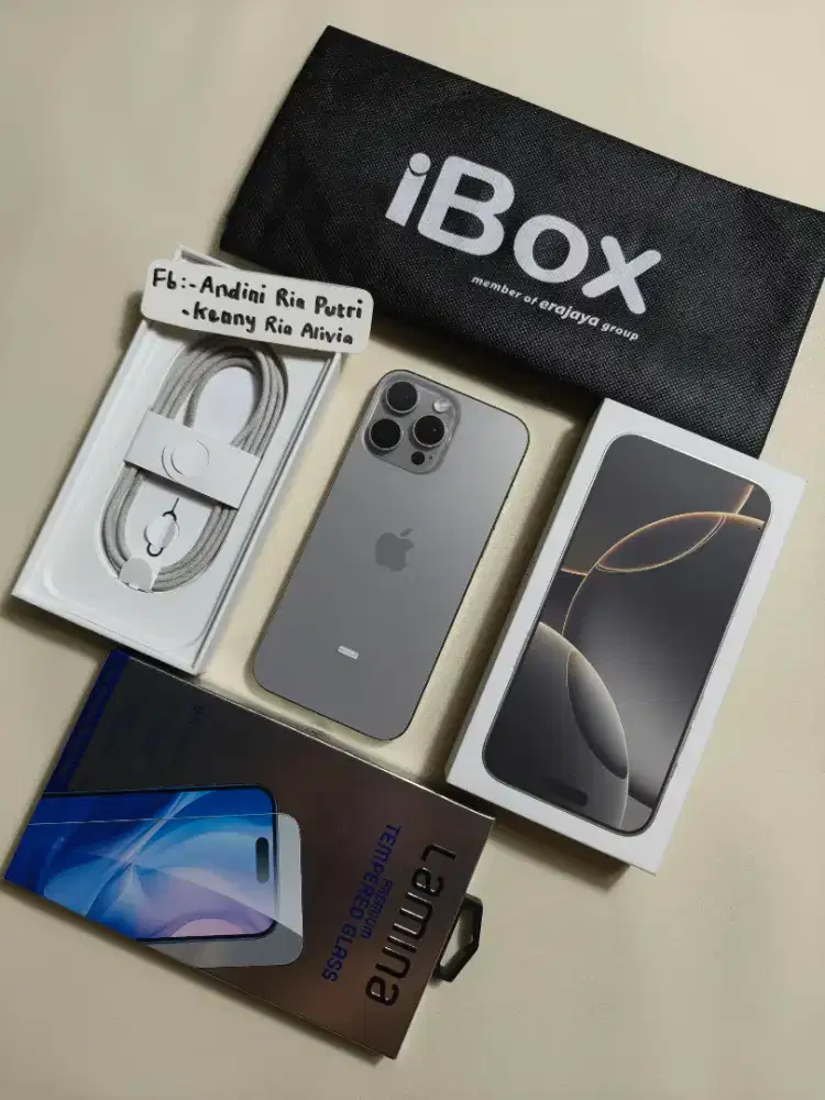 iPhone 16 Pro Max iBox sebulan