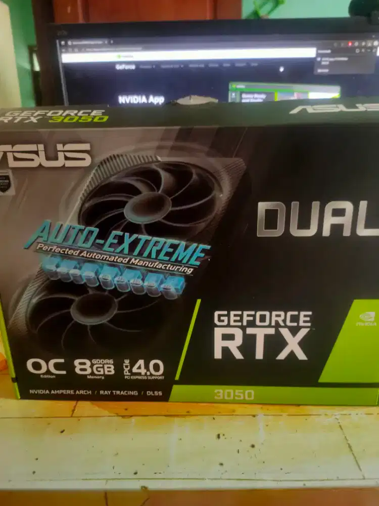 Dijual VGA Asus RTX 3050 8GB 3.6jt nego tipis
