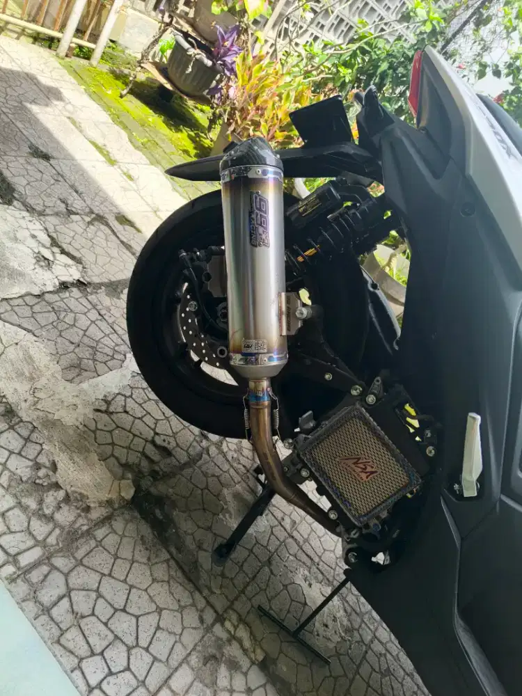 Kenalpot Aerox new/alpha