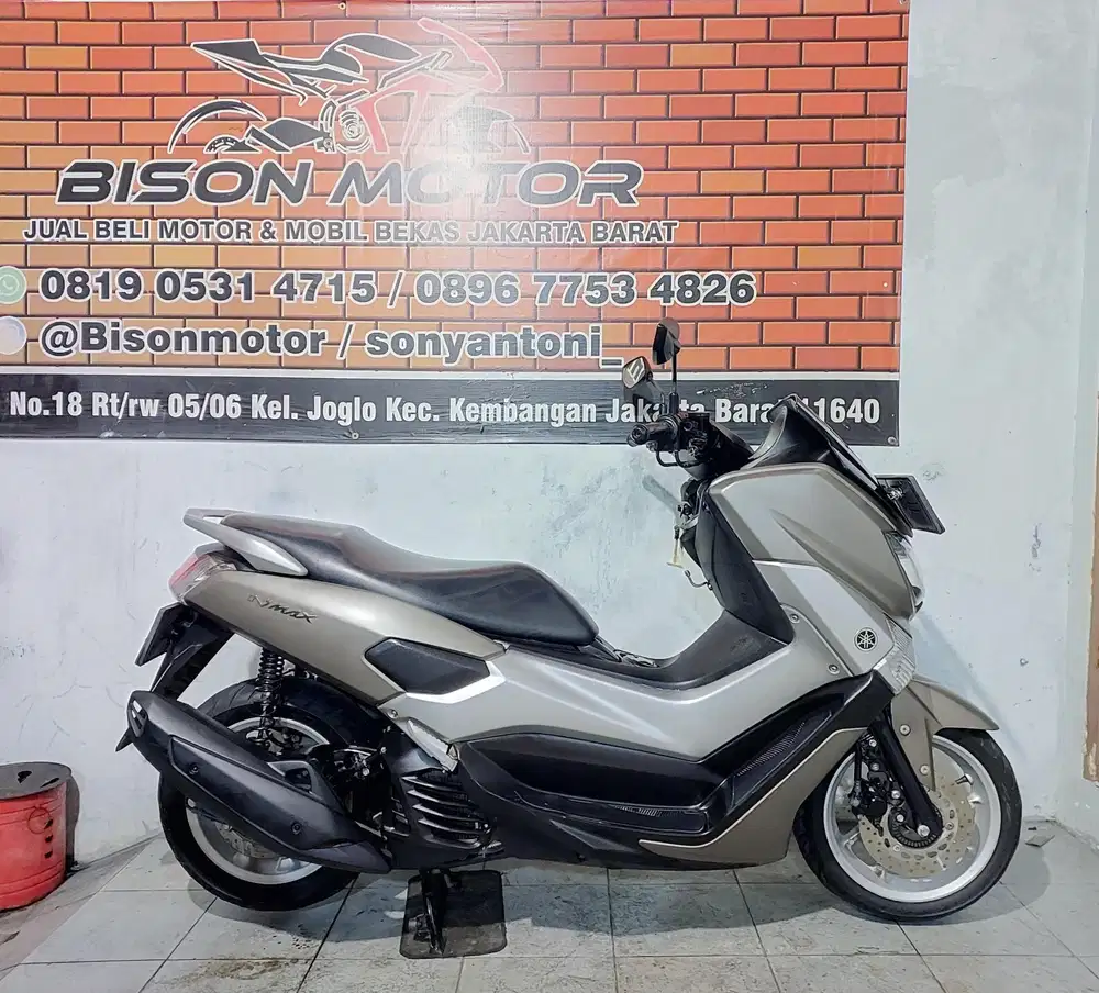 YAMAHA NMAX OLD 155 NON ABS TAHUN 2016 ISTIMEWA ABU DOFF