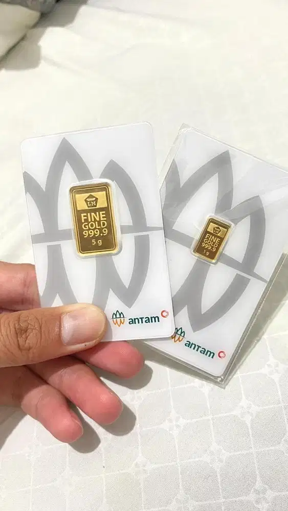Antam 5gr dan 1gr redmark bekasi