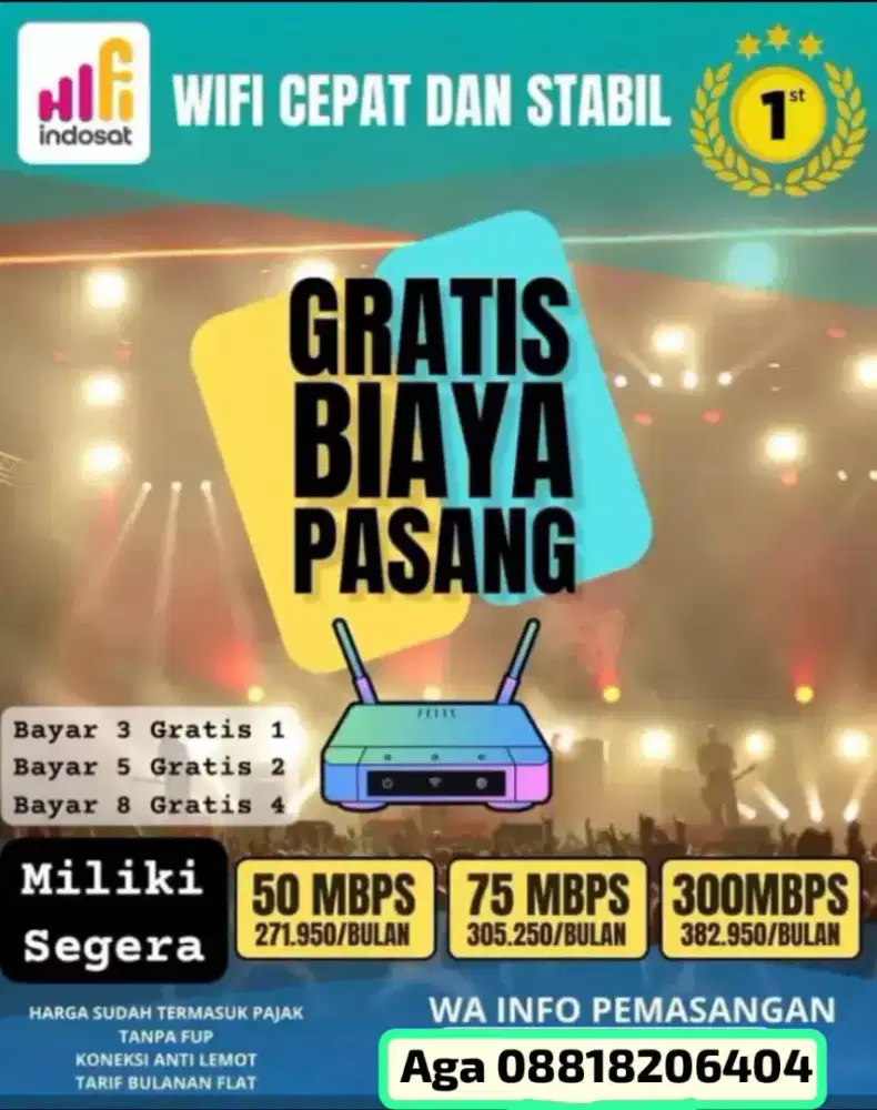 PROMO INTERNET HIFI 20MBPS - 1GBPS