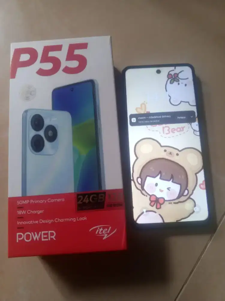 Handpone merk itel p55 nfc