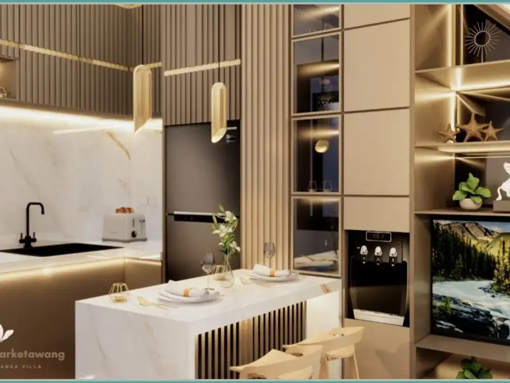 Rumah Dijual Sleman Nuansa Villa Ambarketawang Gamping