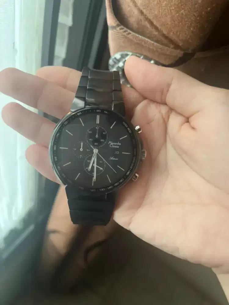 Jam tangan pria ori alexander cristy