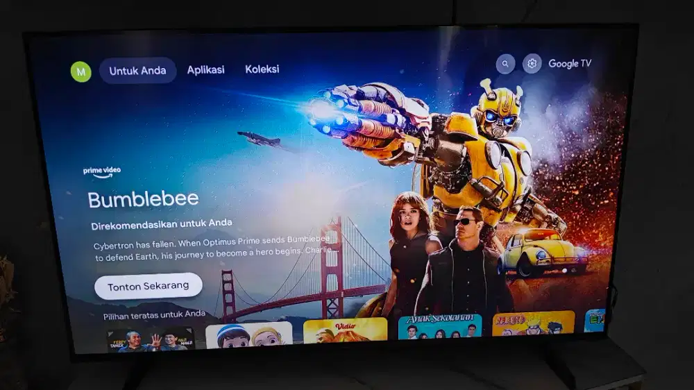 TV Aqua 43 inch 4K HDR 100% Mulus