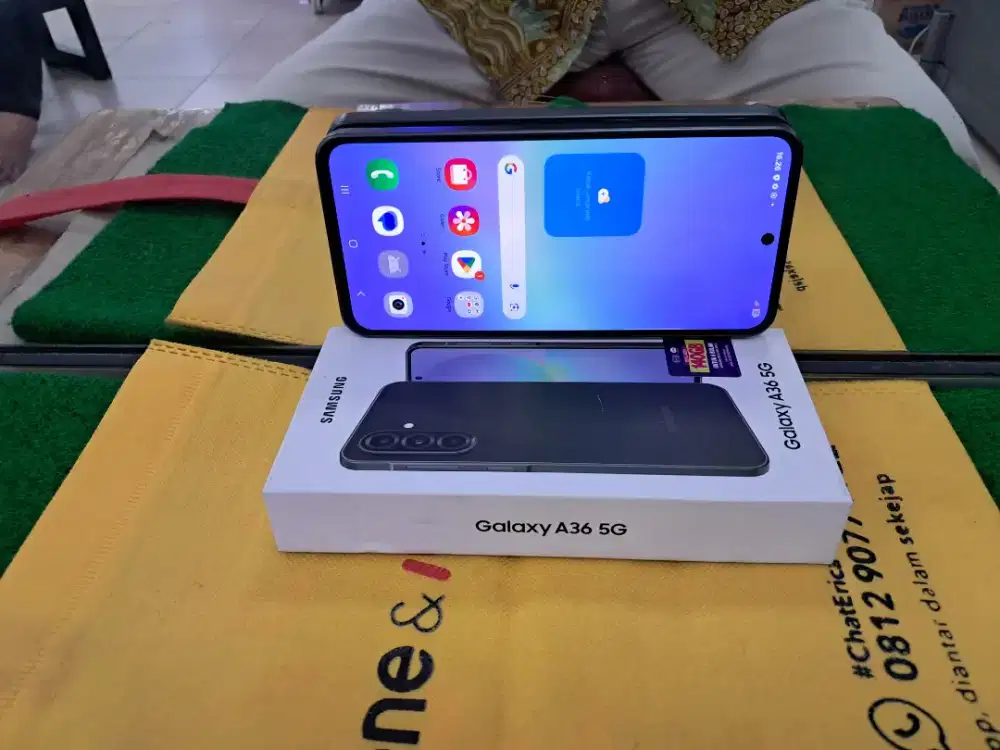 Samsung A36 5G ram 8/256 gb lengkap mulus normal