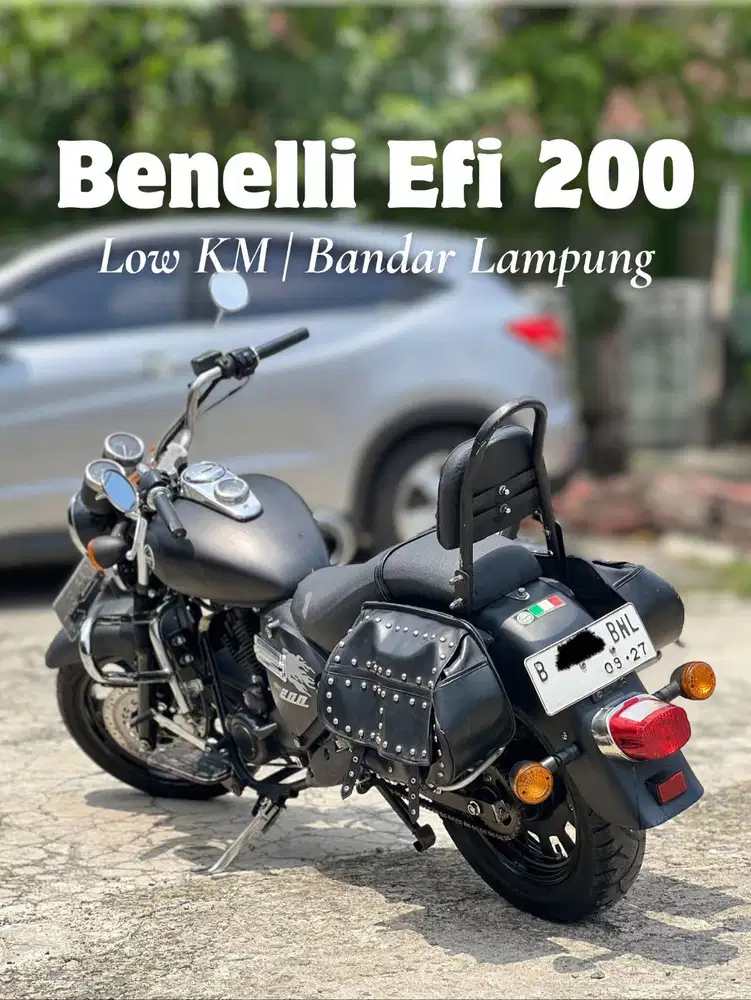 Benelli Efi 200 Low KM, Pajak Panjang, Unit Langka.