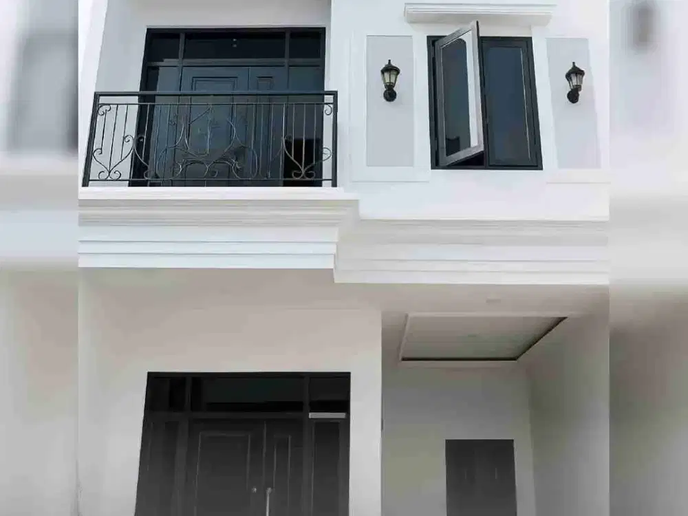 Di Jual Rumah Minimalis Modern + Rooftop. Nyaman dan Sangat Strategis.
